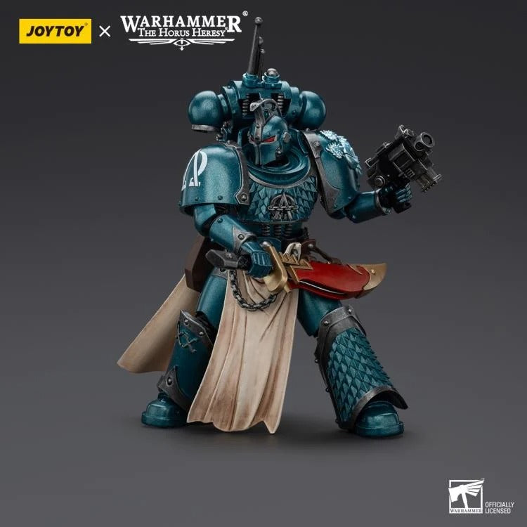 Operating without equal in stealth, infiltration and covert operations, the XXth or Alpha Legion of the Space Marines is the one most shrouded in mystery. One of the first to reveal themselves as Traitor Brothers, this legion tricks and beguiles their foes until the very last moment, when it's too late to walk out of a cunning trap. Striking like the mystic hydra emblazoned as their sigil, they are both everywhere and nowhere at the same time; as one Brother falls, another will take his place to execute the