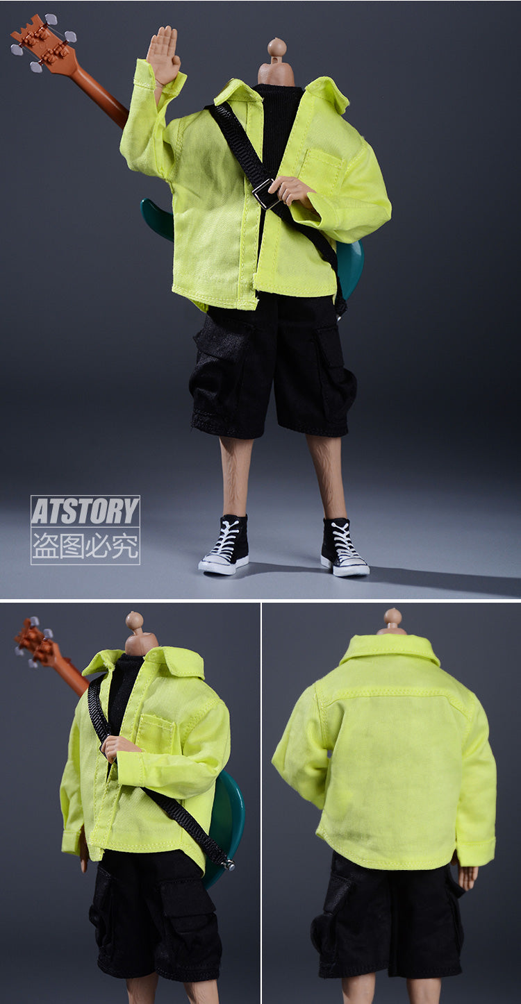 Atstory 1/12 6 inches Figure Casual Long Shirt