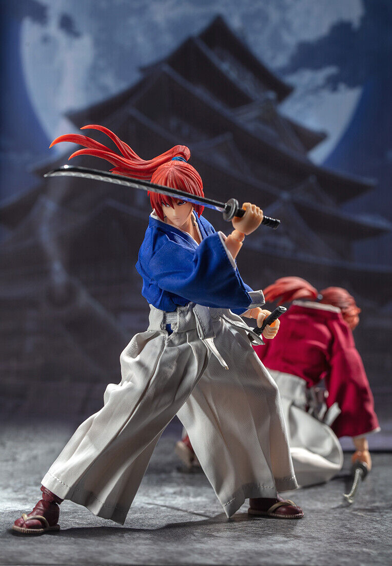 GT Dasin Toys 1/12 Rurouni Kenshin Himura Kenshin Blue