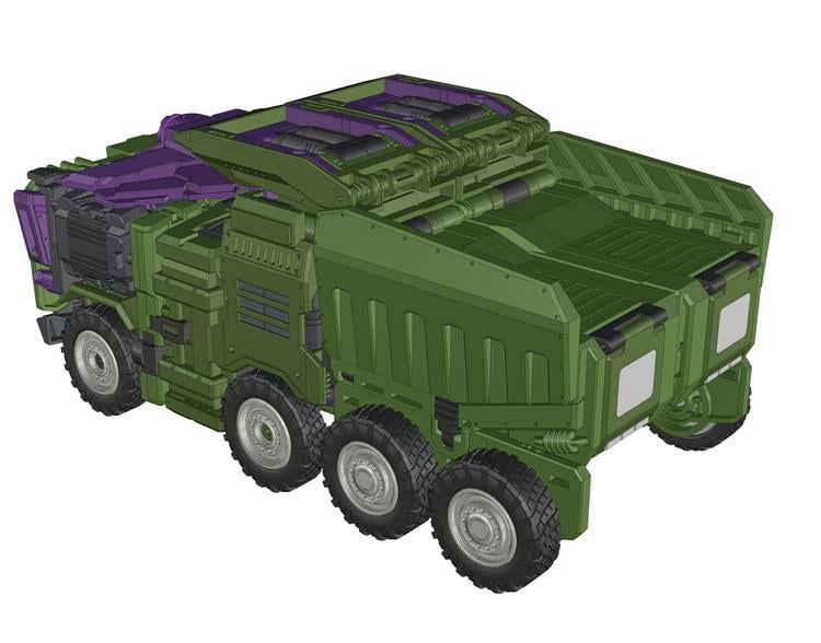 01 Studio's first set of Desolator figures has been released in four different classic forms! You can convert the Desolator Tremor robot into its "tow truck" form without having to disassemble any additional parts.