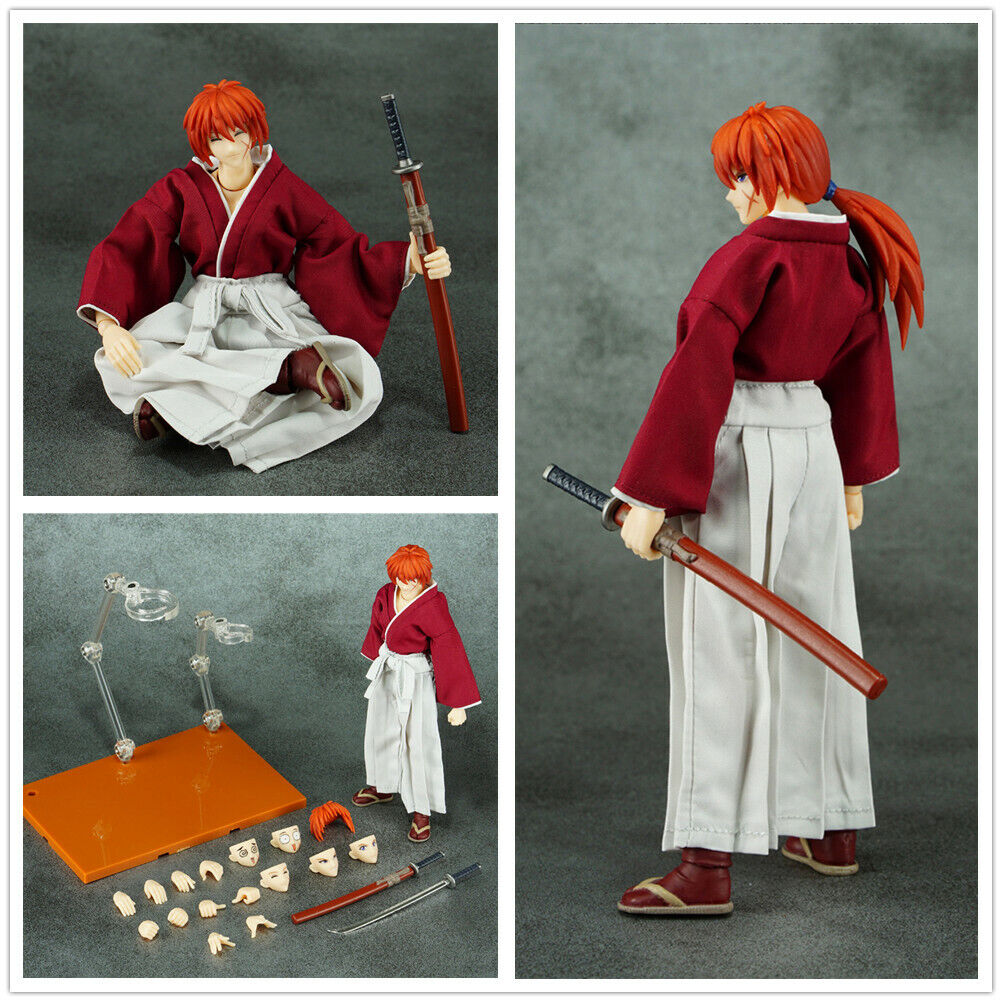GT Dasin Toys 1/12 Rurouni Kenshin Himura Kenshin Red