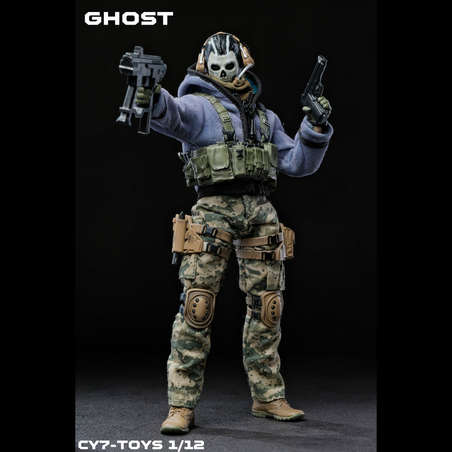 (Pre-order) CY7 Toys 1/12 Ghost Soldier Figure