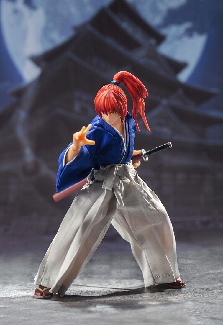 GT Dasin Toys 1/12 Rurouni Kenshin Himura Kenshin Blue