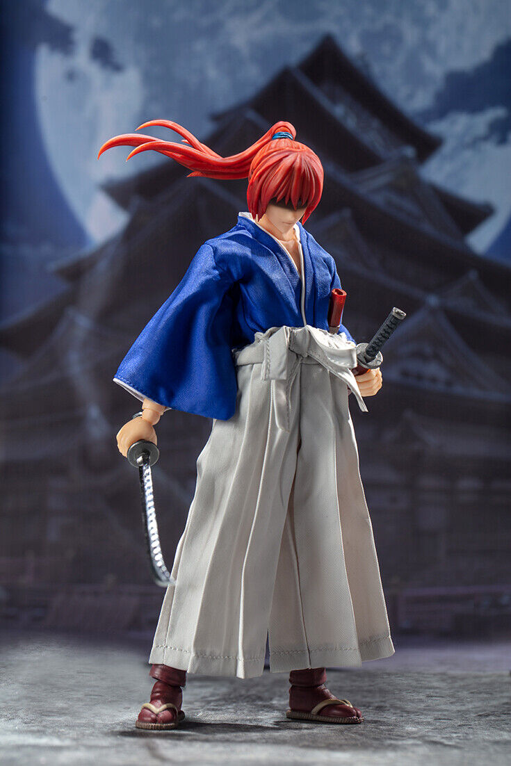 GT Dasin Toys 1/12 Rurouni Kenshin Himura Kenshin Blue
