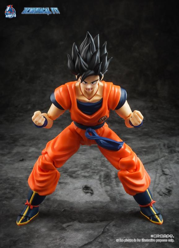 Demoniacal Fit DB Scarlet Red Martial Artist Custom Headsculpt Set