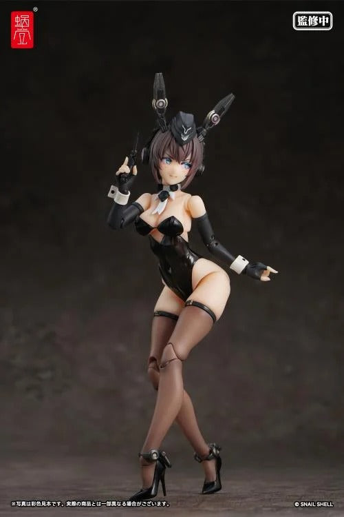 Snail Shell is proud to present a new 1/12 scale figure that will add some firepower to your collection: say hello to RA-03 Panzer Bunny Anneliese! This figure comes with two types of interchangeable face parts (smiling, open mouth), fully movable eyeball gimmick, and the included "Mini Tool NEO for Changing Eyes" allows you to change the gaze.