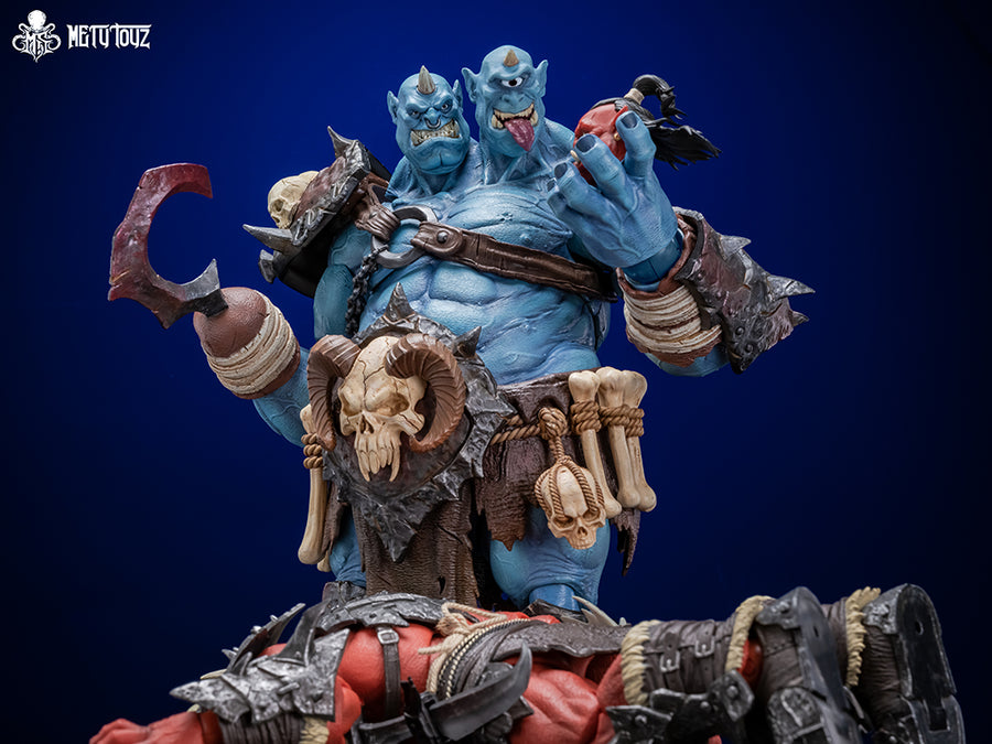 (Pre-order) Mety toyz 1/12 Two Headed Ogre Warrior action figure