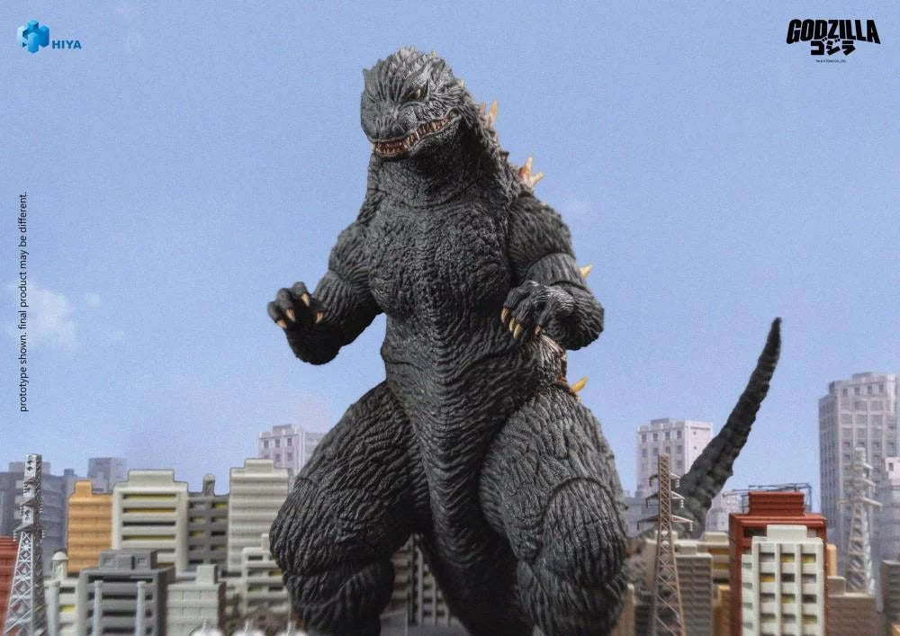 Godzilla lands in Nemuro, Hokkaido. He destroys the town and disappears, but then makes another landing in Tokaimura, Ibaraki Prefecture. Meanwhile, a mysterious rock mass discovered in Kashima Nada, Ibaraki Prefecture by the Crisis Control Intelligence (CCI) suddenly begins flying and confronts Godzilla. When Godzilla radiates a heat ray, a giant UFO appears from within the rock mass...