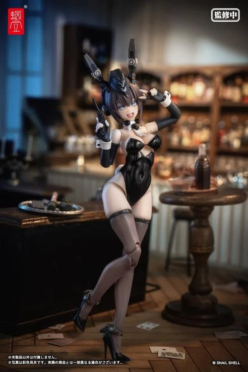 Snail Shell is proud to present a new 1/12 scale figure that will add some firepower to your collection: say hello to RA-03 Panzer Bunny Anneliese! This figure comes with two types of interchangeable face parts (smiling, open mouth), fully movable eyeball gimmick, and the included "Mini Tool NEO for Changing Eyes" allows you to change the gaze.