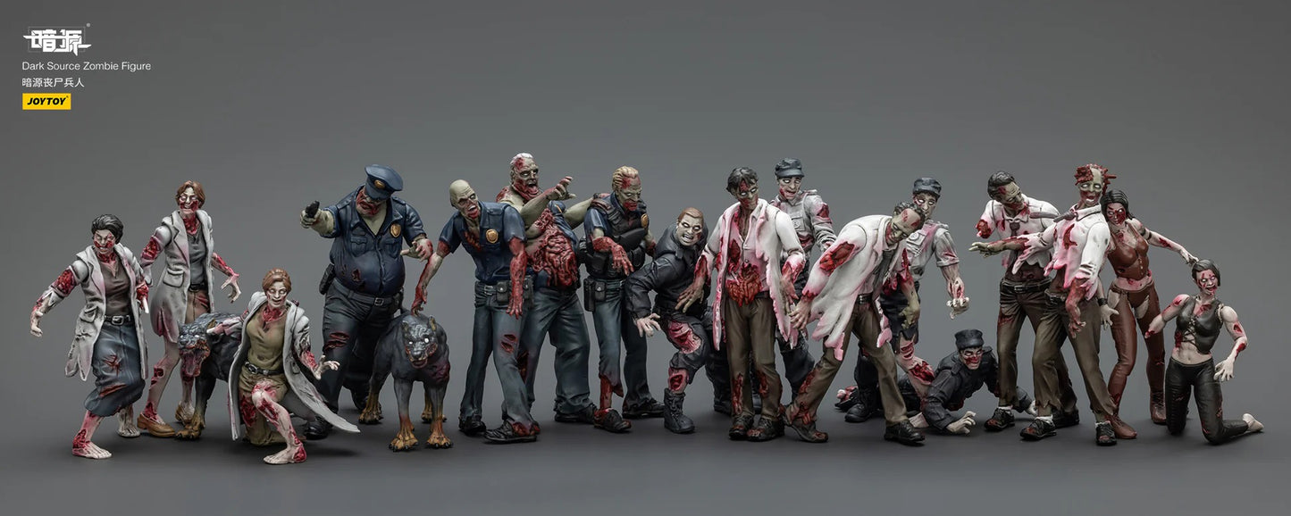 (Pre-order) Joy Toy Dark Source Zombie Collection 1/25 Scale whole set