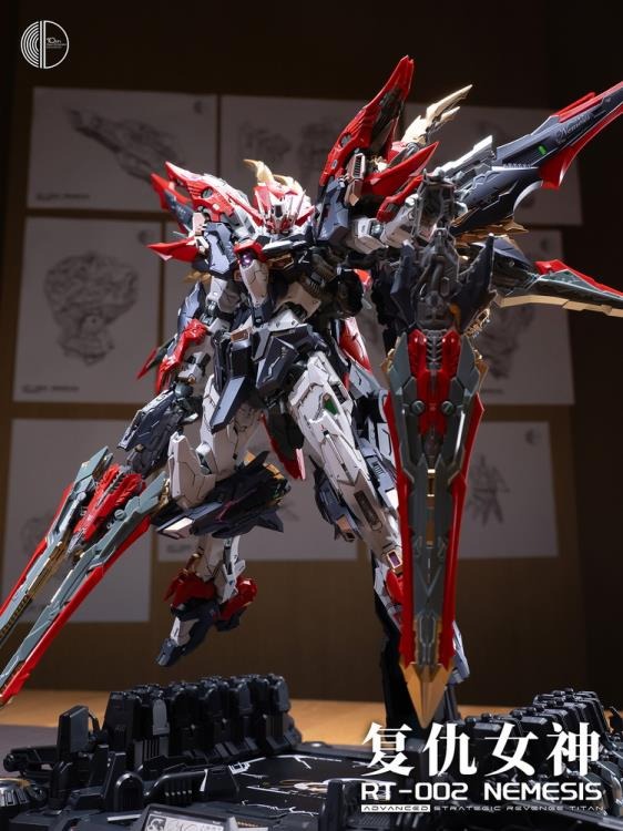 In ERA+ is proud to introduce a new model kit that will upgrade your mecha collection with some serious firepower: the Nemesis Advanced Strategic Revenge Titan! Featuring a wide range of accessories and weapons, this is one mecha you won't want to miss out on! Order yours today and get ready to battle!