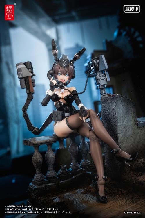 Expand your figure collection with the RA-03 Panzer Bunny Anneliese 1/12 scale accessory set by Snail Shell! This set includes interchangeable weapon accessories and is a great way to customize your figure! Order yours now and upgrade your firepower!
