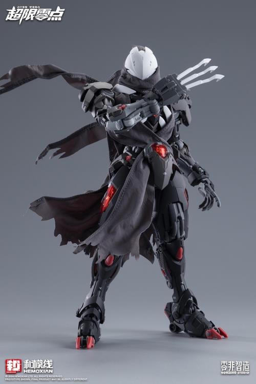 From Hemoxian comes a new mecha model kit of Lone Shadow! Wielding a wide range of weaponry and accessories, this mech is fully articulated when built and will be a perfect addition to any collection. Order yours today!