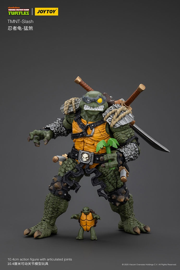 (Pre-order) Joy Toy TMNT Slash 1/18 Figure