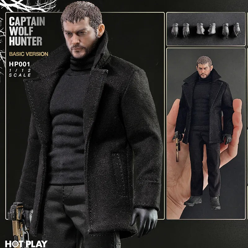 (Pre-order) Hot Play 1/12 Captain Wolf Hunter HP001 (Basic Ver.) Action Figure
