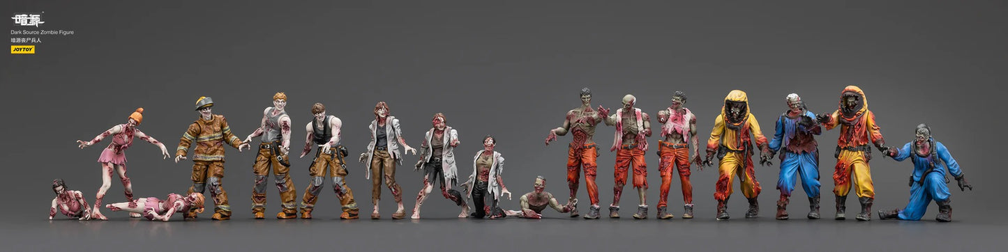 (Pre-order) Joy Toy Dark Source Zombie Collection 1/25 Scale whole set
