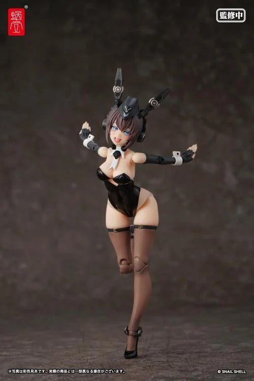 Snail Shell is proud to present a new 1/12 scale figure that will add some firepower to your collection: say hello to RA-03 Panzer Bunny Anneliese! This figure comes with two types of interchangeable face parts (smiling, open mouth), fully movable eyeball gimmick, and the included "Mini Tool NEO for Changing Eyes" allows you to change the gaze.