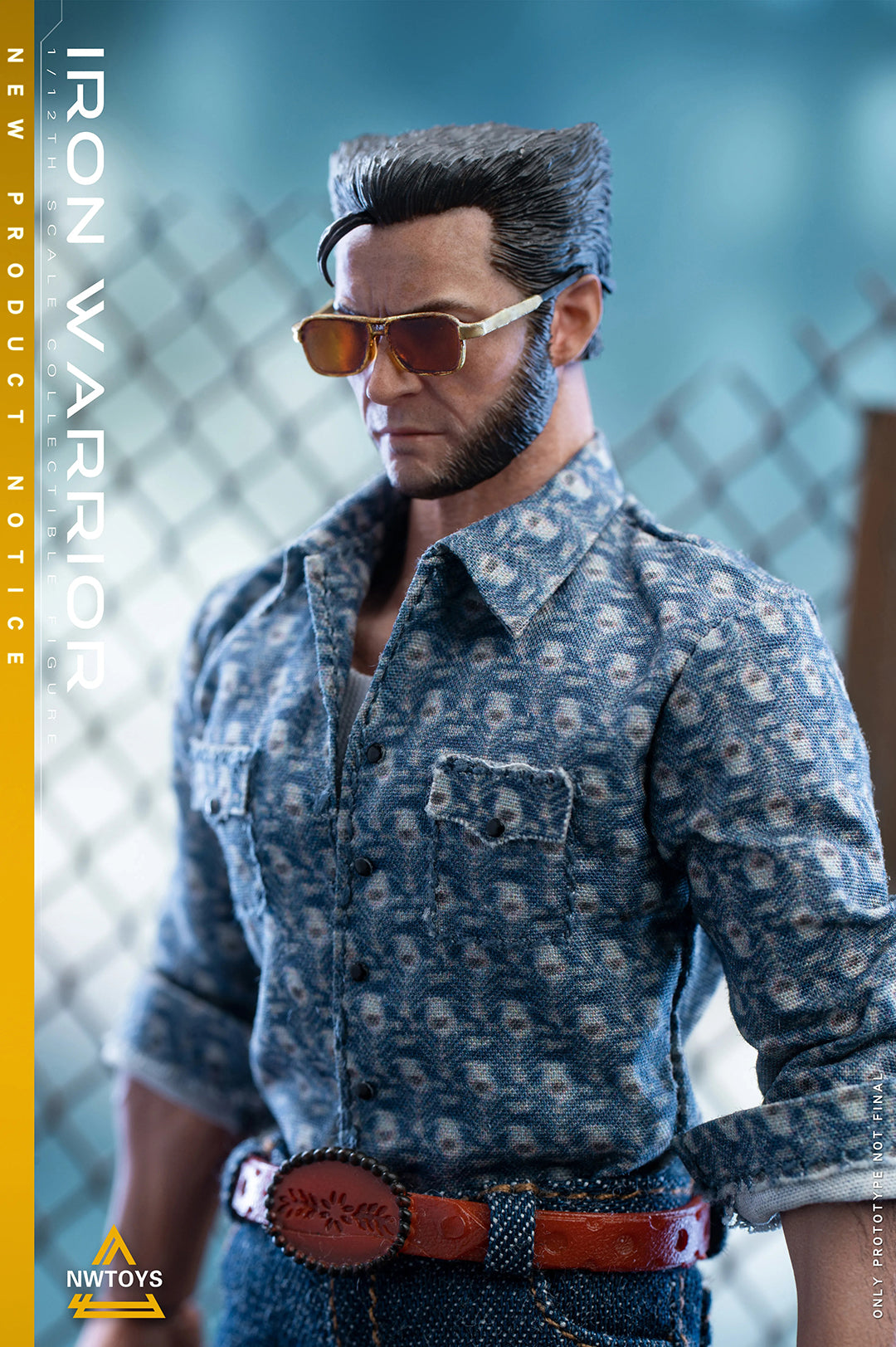 Nwtoys Iron Warrior 1/12 Action Figure (1973 VERSION)