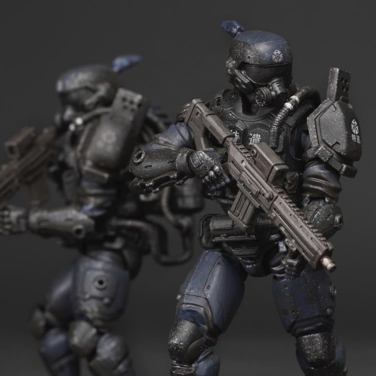 The Akasabi Purger is a specialized CBRN (Chemical, Biological, Radiological, Nuclear) unit under the Mobile Task Force (MTF). Designed to respond rapidly to terrorist chemical and biological threats, it operates effectively in dangerous environments like toxic plumes, compromised labs, or biohazard outbreaks. Using specialized rapid-strike tactics and containment methods, the unit neutralizes terrorist attacks with precision.