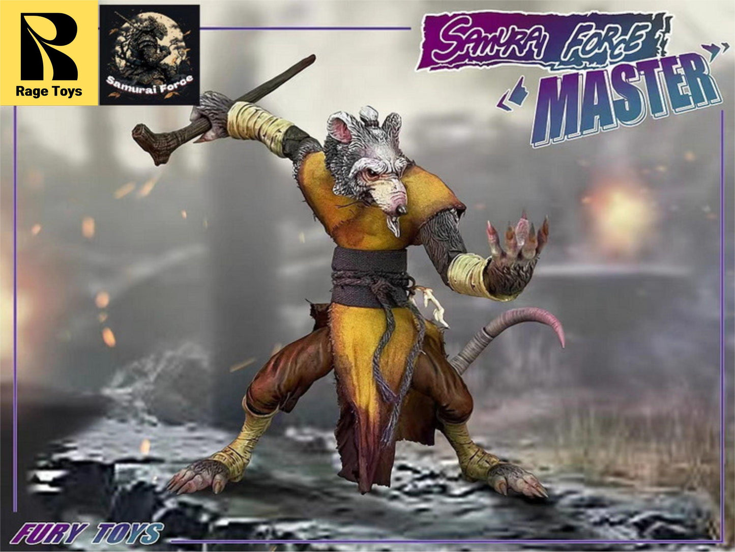 Rage Toys Samurai Force wave 2 The Master figure