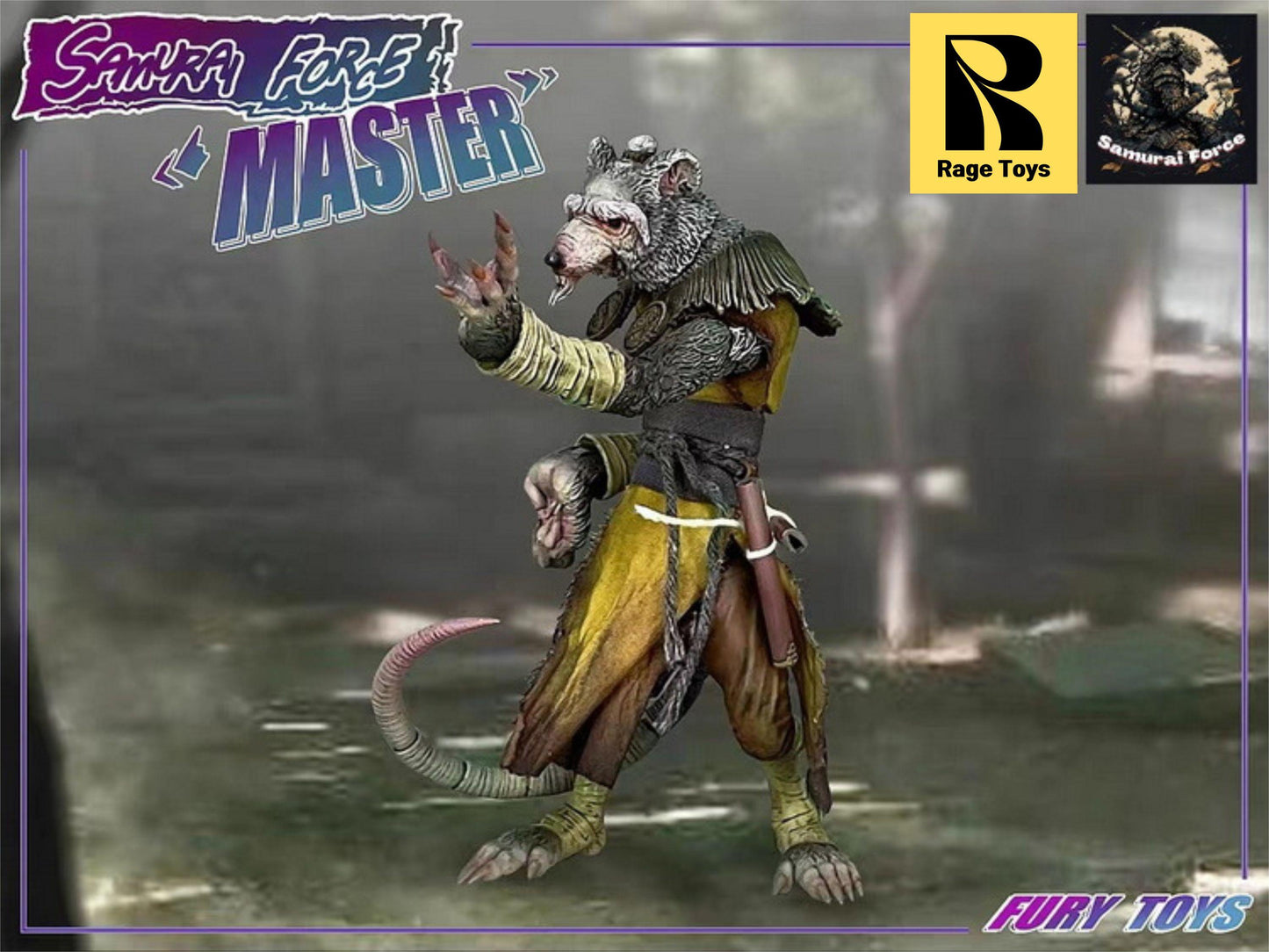 Rage Toys Samurai Force wave 2 The Master figure
