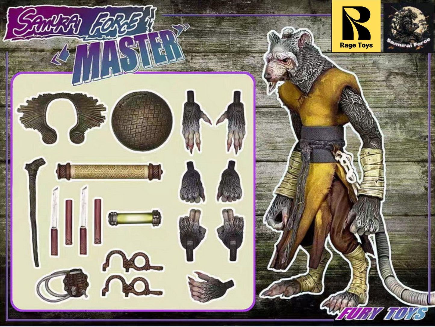 Rage Toys Samurai Force wave 2 The Master figure