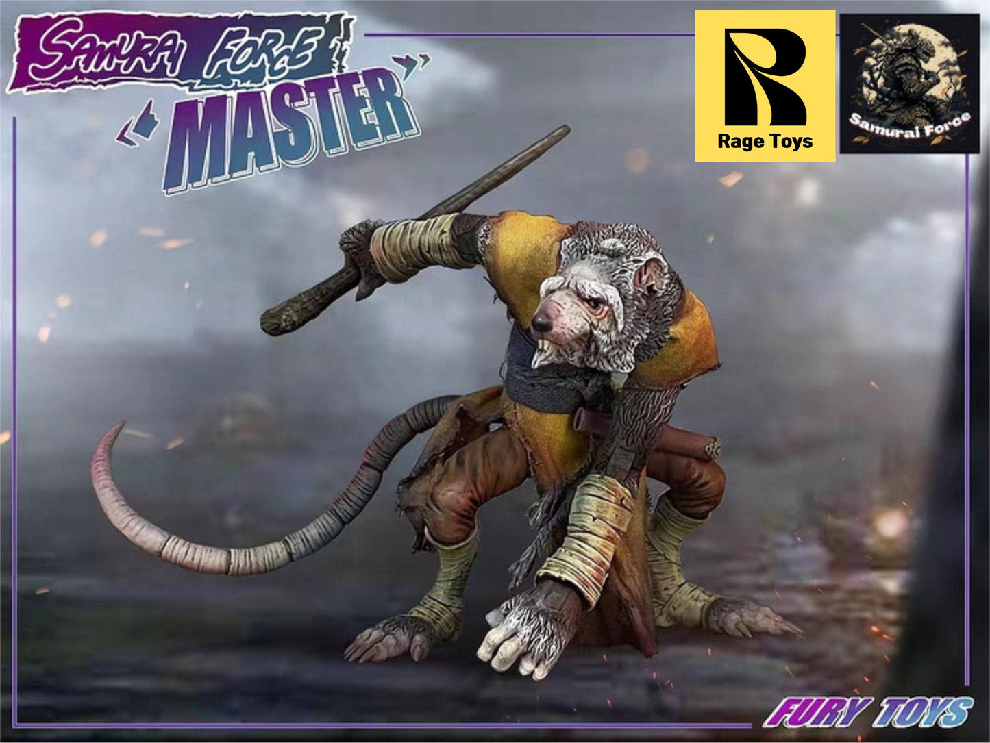 Rage Toys Samurai Force wave 2 The Master figure