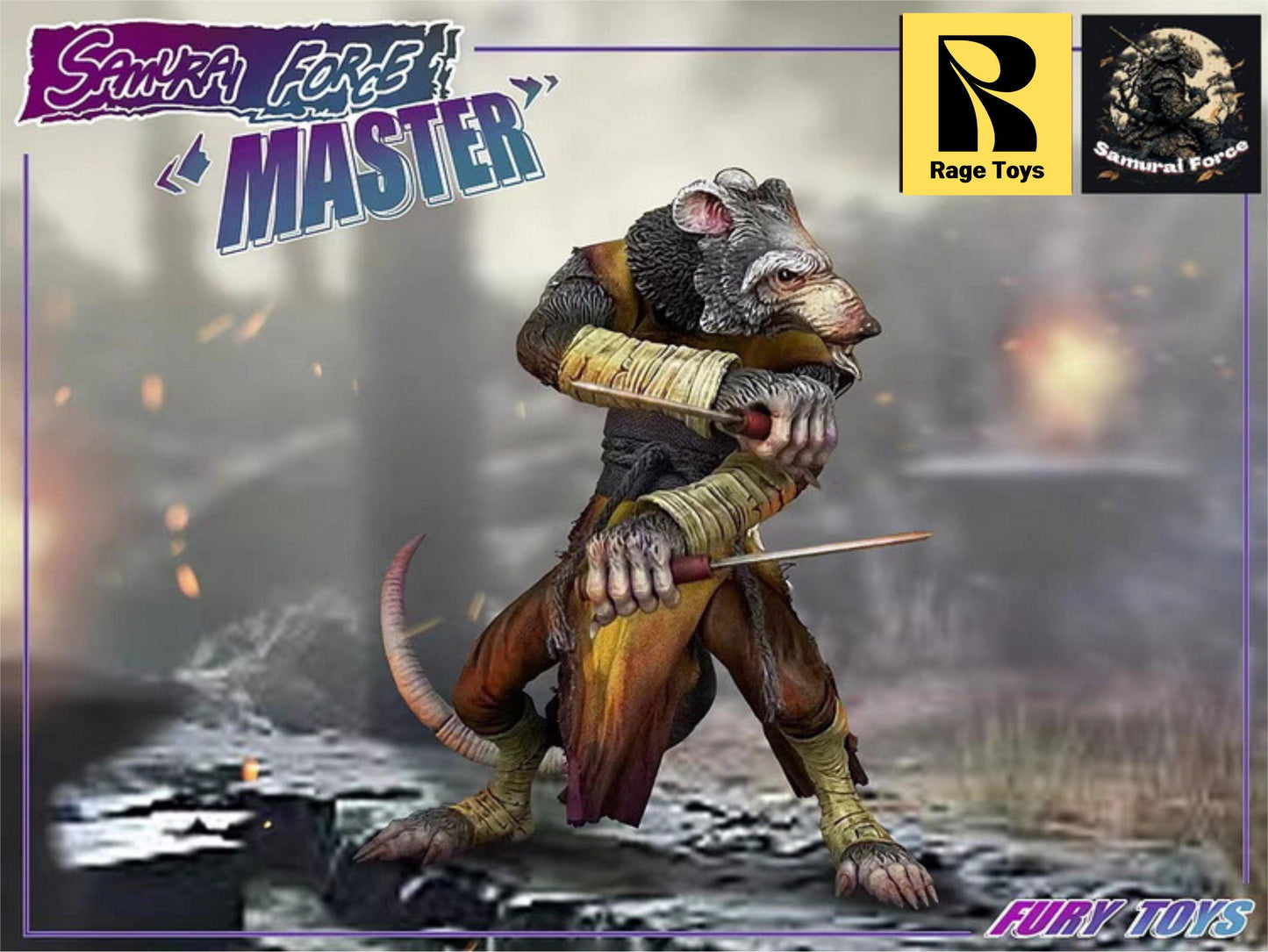 Rage Toys Samurai Force wave 2 The Master figure