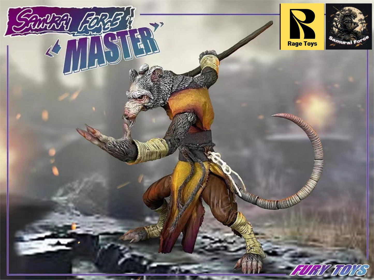 Rage Toys Samurai Force wave 2 The Master figure