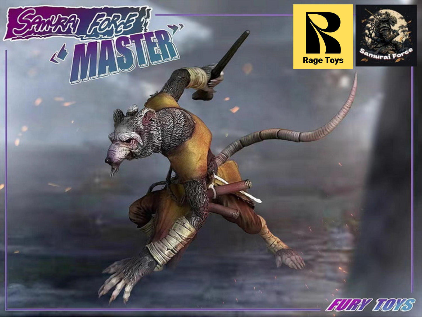 Rage Toys Samurai Force wave 2 The Master figure