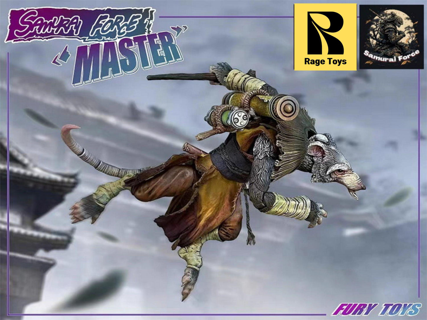 Rage Toys Samurai Force wave 2 The Master figure