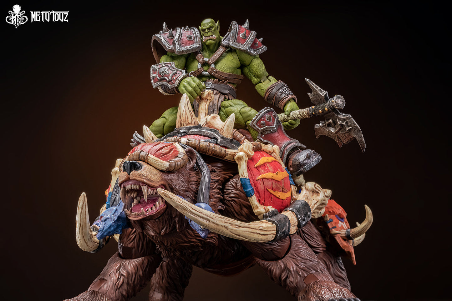 (Pre-order) Mety Toyz 1/12 Warframe Bear Figure (mount LED feature)