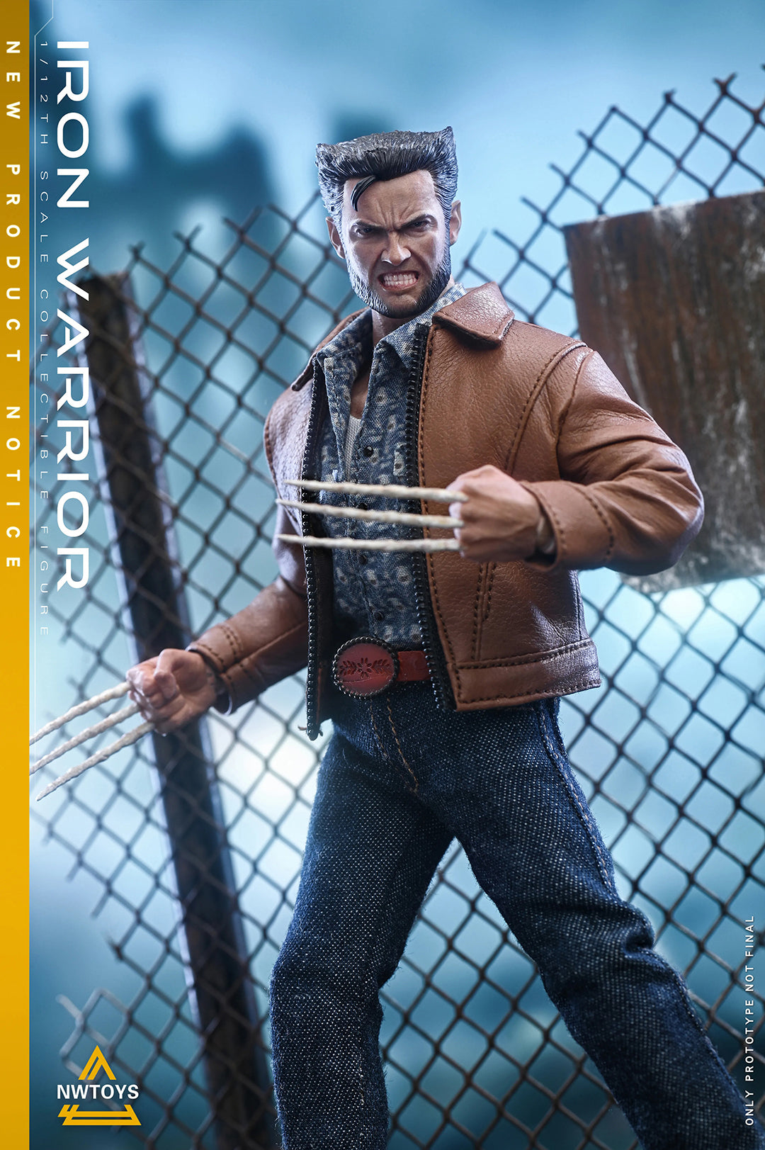 Nwtoys Iron Warrior 1/12 Action Figure (1973 VERSION)