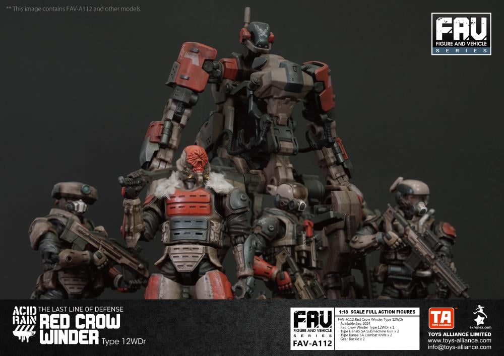 The Red Crow Winder Type 12WDr is a lightweight SA allocated to the Red Crow Squadron, one of the Republic of Yamato’s Special Assault Units. It was created jointly by the Hiroshima Heavy Industry and the Pacific Terminal Ltd. (PTL).