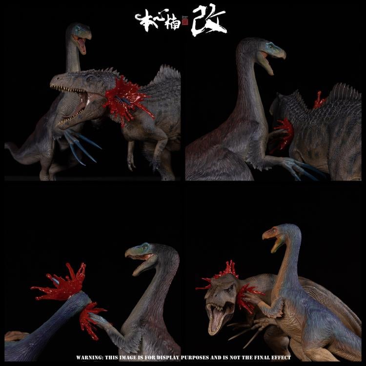 Introducing the Therizinosaurus Piercing Claw, a stunning, detailed statue inspired by one of the most fascinating dinosaurs to ever roam the Earth. This impressive piece captures the essence of the Therizinosaurus, renowned for its fearsome, razor-sharp claws that could reach lengths of up to 3 feet. Crafted with meticulous attention to detail, the figure showcases the dinosaur's iconic claws in a dynamic pose, bringing this prehistoric creature to life in your home or office.