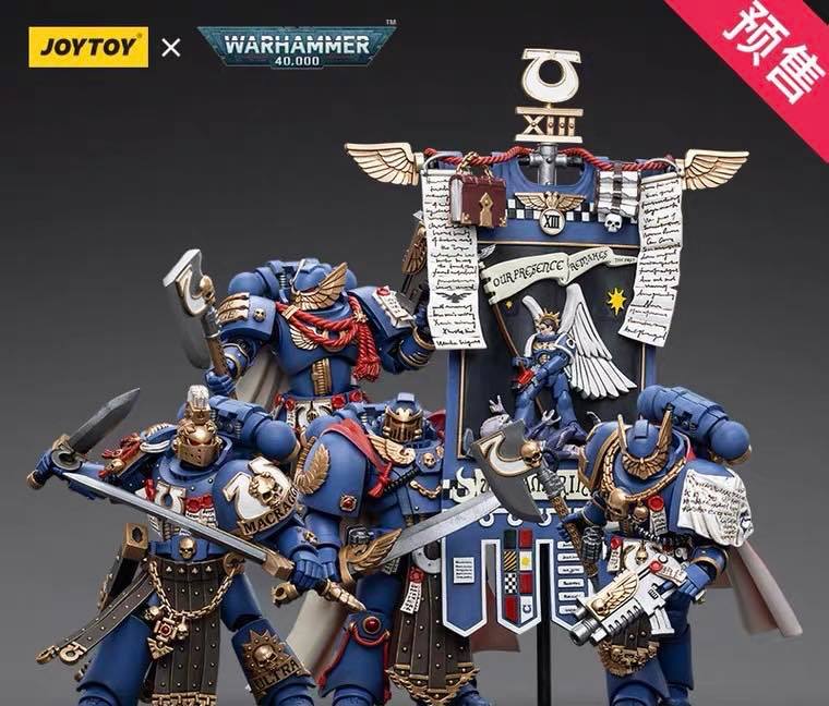 Joy Toy brings the Ultramarines to life with this Warhammer 40K 1/18 scale figure! Highly disciplined and courageous warriors, the Ultramarines have remained true to the teachings of their Primarch Roboute Guilliman for 10,000 standard years. Keeping watch over the Imperium, they personify the very spirit of the Adeptus Astartes.