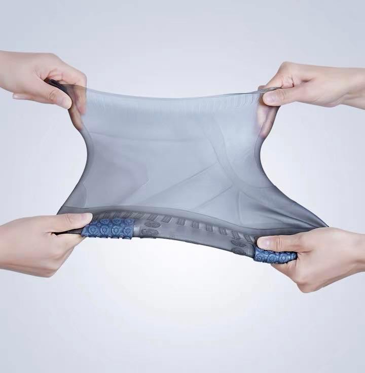 Fashionable waterproof non-slip rain shoe cover for men and women