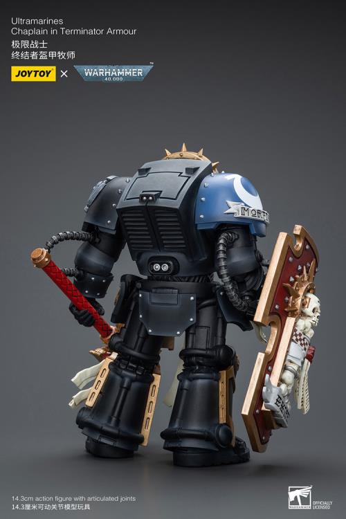 Joy Toy brings the Ultramarines to life with this Warhammer 40K 1/18 scale action figure! Highly disciplined and courageous warriors, the Ultramarines have remained true to the teachings of their Primarch Roboute Guilliman for 10,000 standard years. Keeping watch over the Imperium, they personify the very spirit of the Adeptus Astartes.