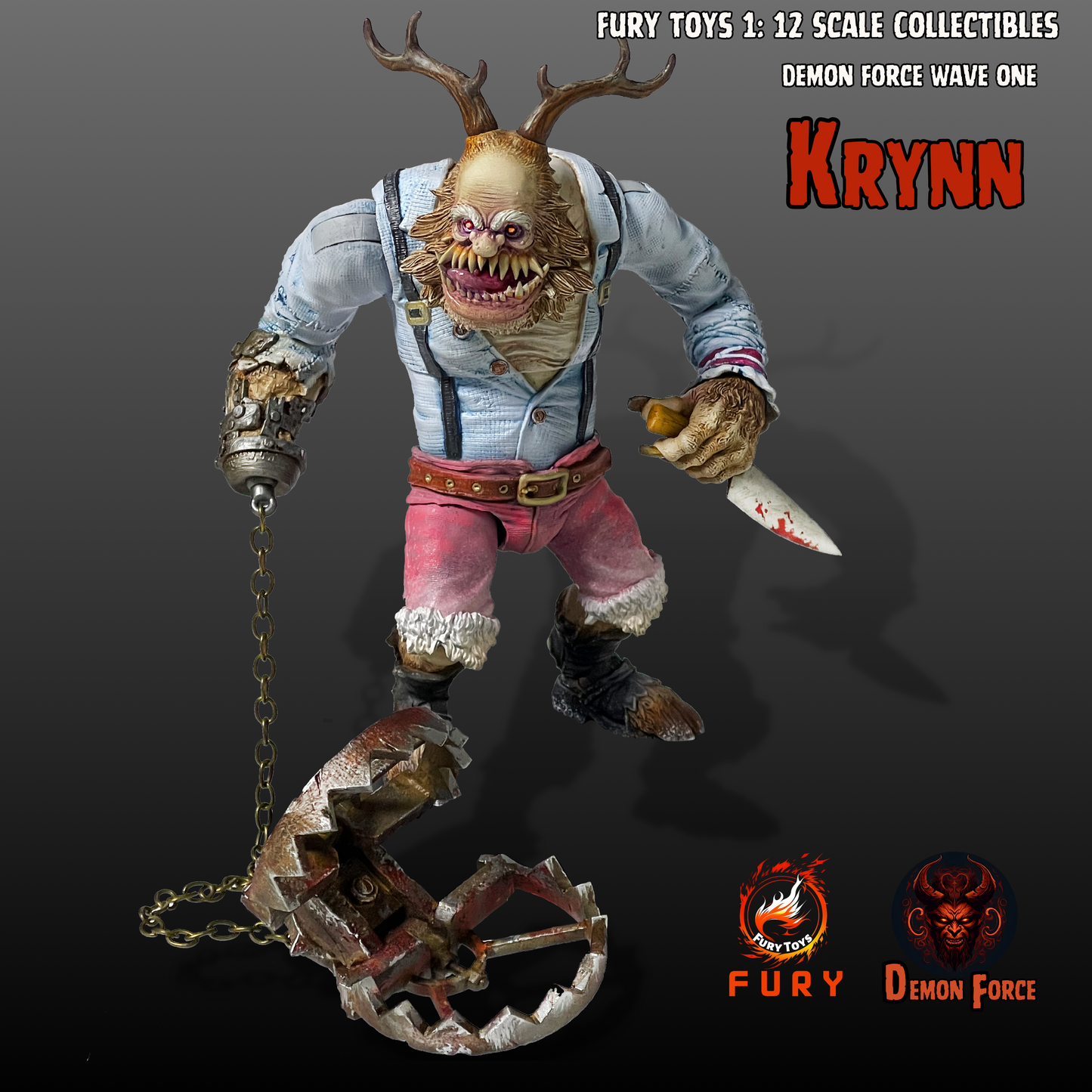 Fury toys Demon Force wave 1 1/12 The brother Kraden and Krynn