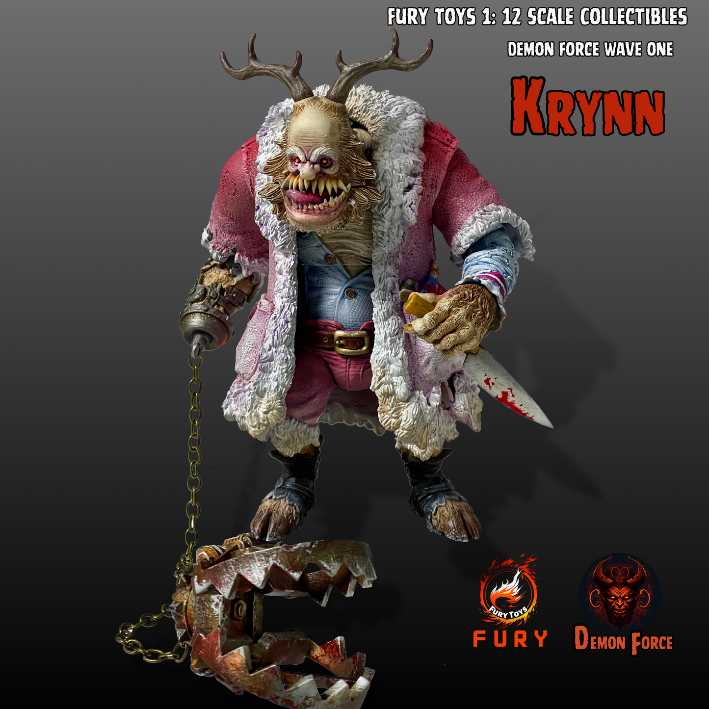 Fury toys Demon Force wave 1 1/12 The brother Kraden and Krynn