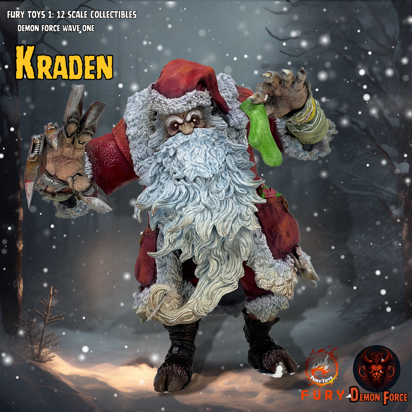Fury toys Demon Force wave 1 1/12 The brother Kraden and Krynn