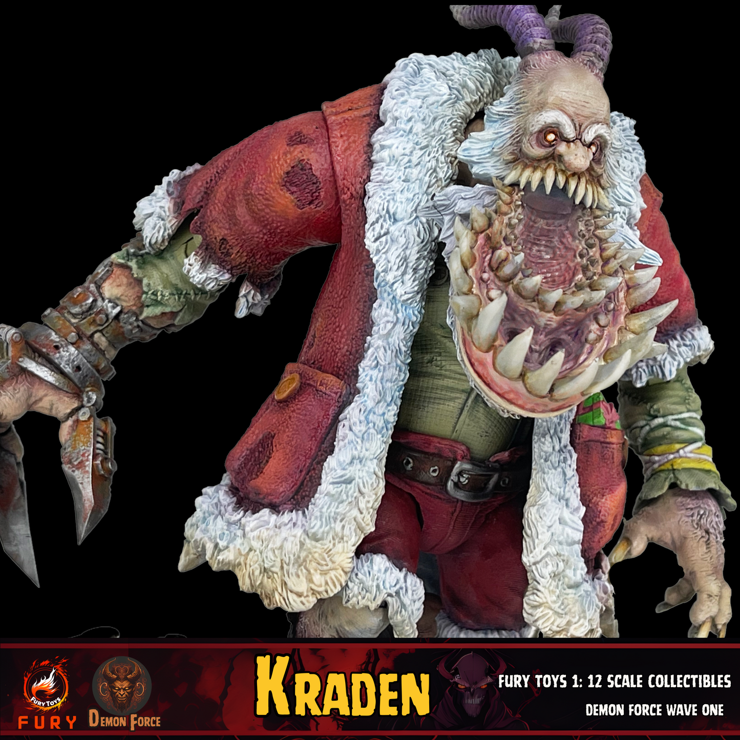 Fury toys Demon Force wave 1 1/12 The brother Kraden and Krynn