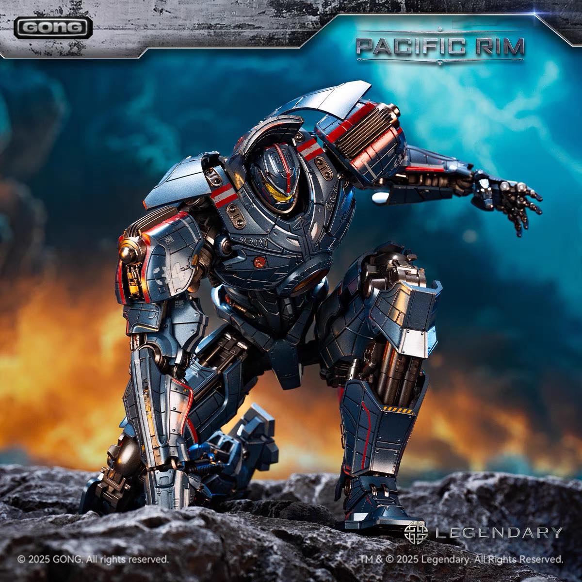 (Pre-order) Gong Pacific Rim Gipsy Danger Diecast Action Figure
