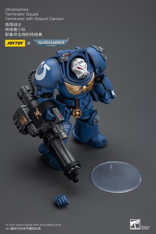 Joy Toy brings the Ultramarines to life with this Warhammer 40K 1/18 scale action figure! Highly disciplined and courageous warriors, the Ultramarines have remained true to the teachings of their Primarch Roboute Guilliman for 10,000 standard years. Keeping watch over the Imperium, they personify the very spirit of the Adeptus Astartes.