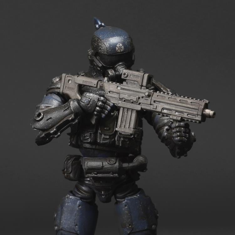 The Akasabi Purger is a specialized CBRN (Chemical, Biological, Radiological, Nuclear) unit under the Mobile Task Force (MTF). Designed to respond rapidly to terrorist chemical and biological threats, it operates effectively in dangerous environments like toxic plumes, compromised labs, or biohazard outbreaks. Using specialized rapid-strike tactics and containment methods, the unit neutralizes terrorist attacks with precision.