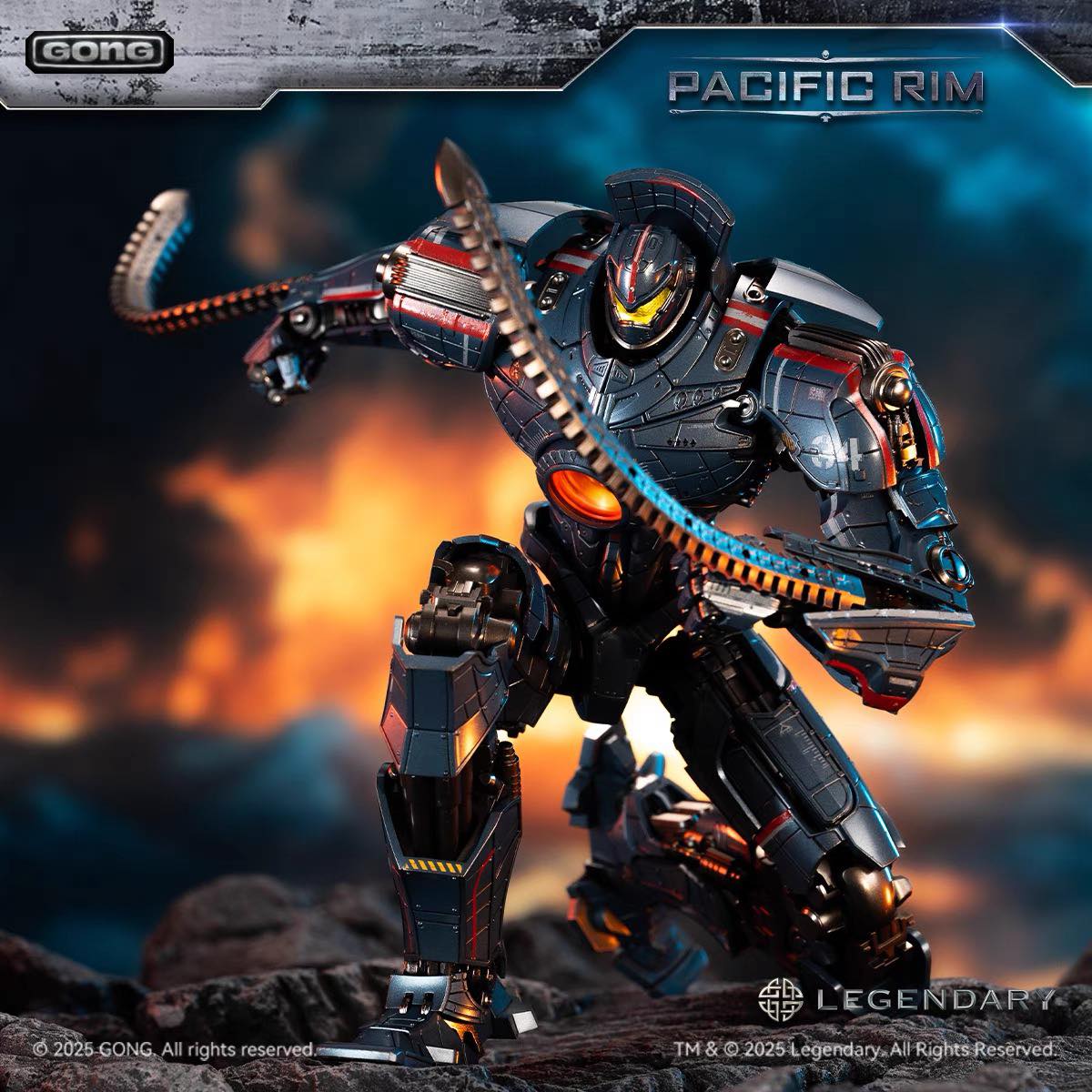 (Pre-order) Gong Pacific Rim Gipsy Danger Diecast Action Figure