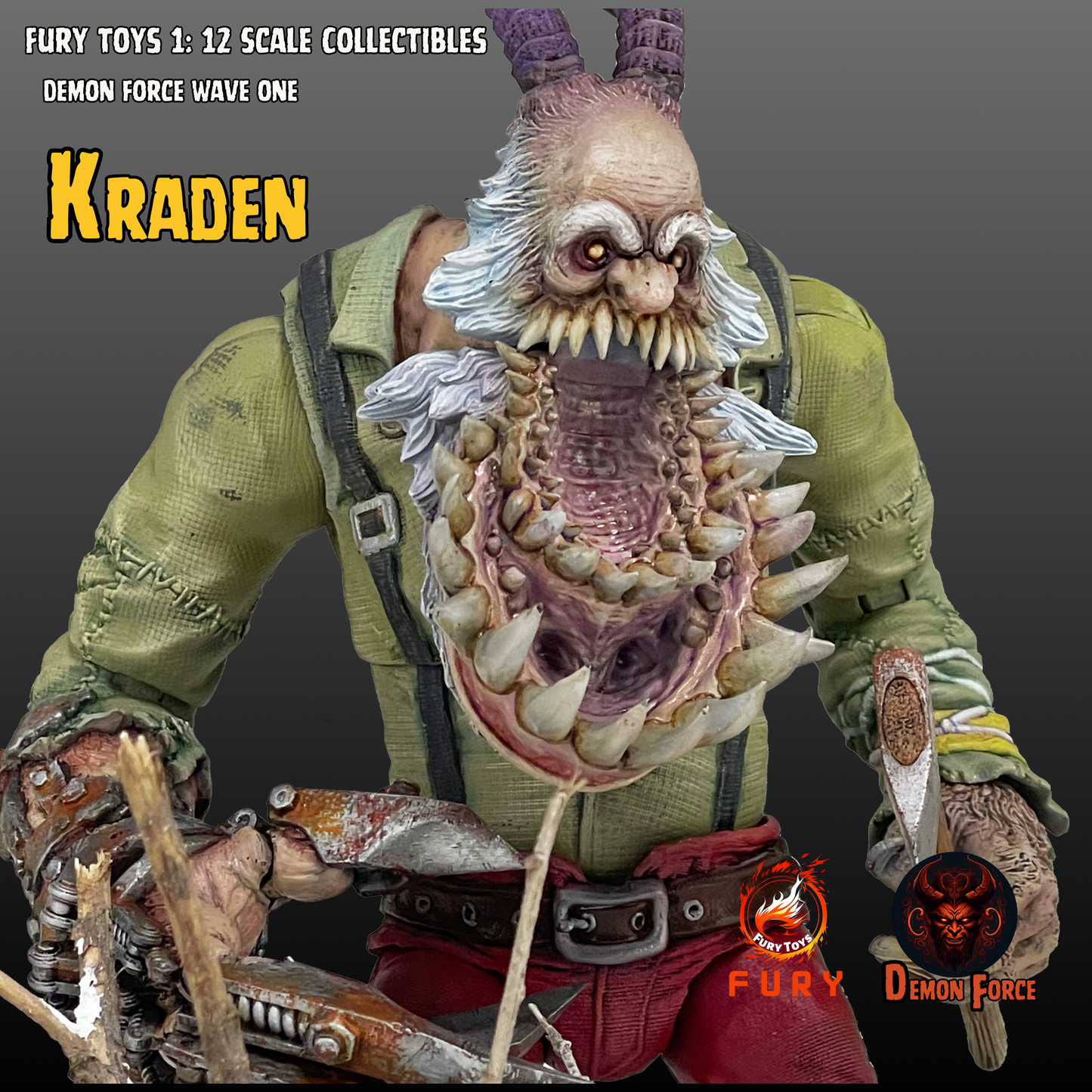 Fury toys Demon Force wave 1 1/12 The brother Kraden and Krynn