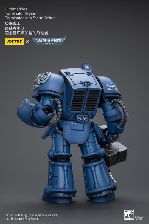 Joy Toy brings the Ultramarines to life with this Warhammer 40K 1/18 scale action figure! Highly disciplined and courageous warriors, the Ultramarines have remained true to the teachings of their Primarch Roboute Guilliman for 10,000 standard years. Keeping watch over the Imperium, they personify the very spirit of the Adeptus Astartes.