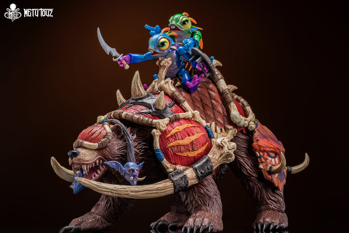 (Pre-order) Mety Toyz 1/12 Warframe Bear Figure (mount LED feature)