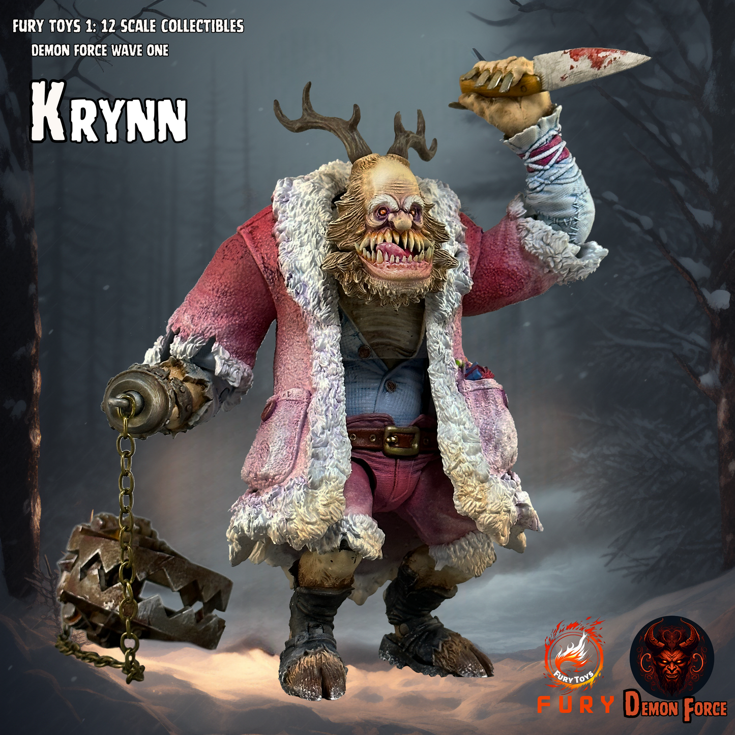 Fury toys Demon Force wave 1 1/12 The brother Kraden and Krynn